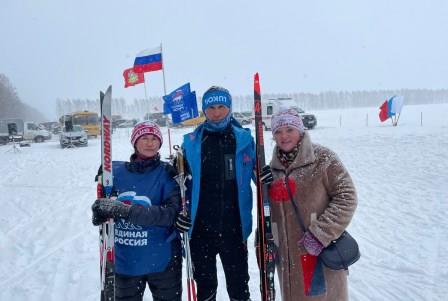 Навлинцы приняли участие в областных соревнованиях «Лыжня России- 2023»
