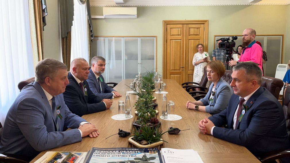 На Брянщину прибыла делегация Гомельской области