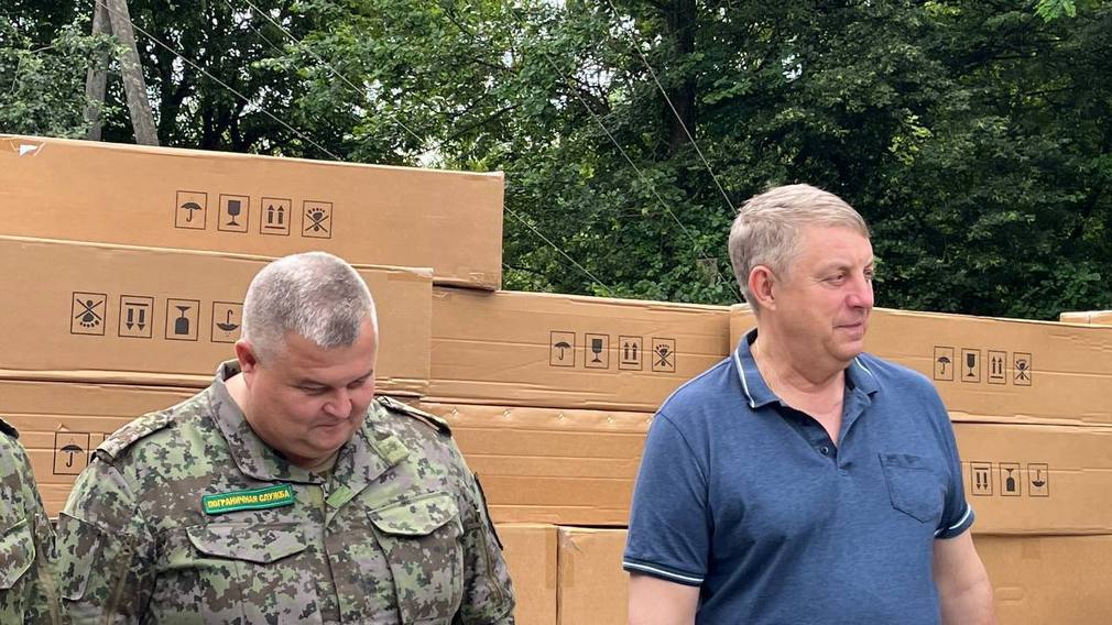 На Брянщине бойцам передали высокотехнологичное оборудование