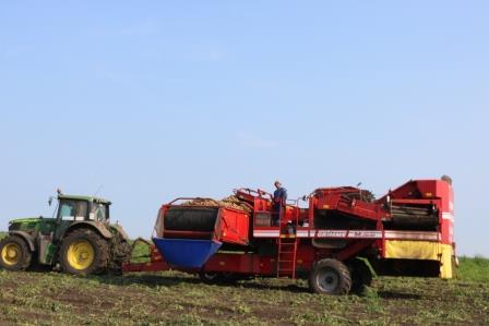 В Навлинском районе уборка урожая идет полным ходом