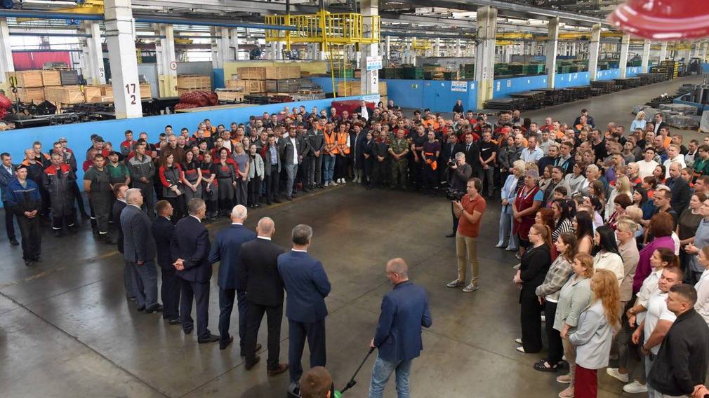 «Брянсксельмаш» посетили глава региона и представители Посольства РФ в Республике Беларусь