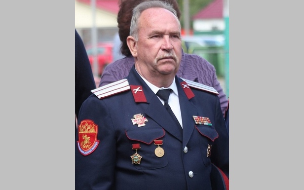 Казачий полковник Василий Игрунёв отдал свой голос за стабильное развитие Брянщины