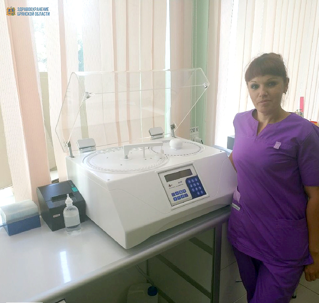 Новый коагулометр доставлен в навлинскую больницу