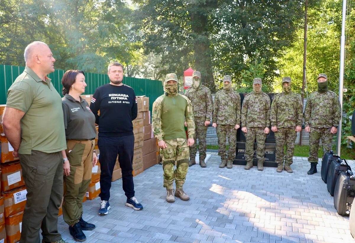 Защитникам Брянского региона передали очередную партию спецоборудования