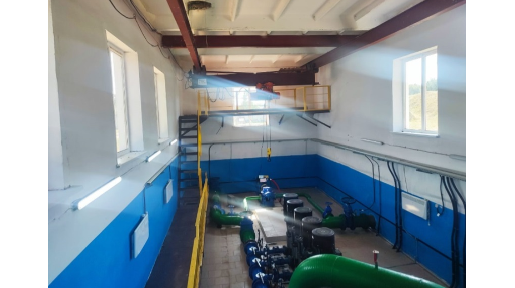 В брянской Унече обновили оборудование на водонапорной станции