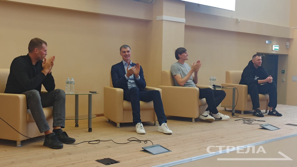 Состоялась встреча президента Российской федерации баскетбола с брянскими школьниками