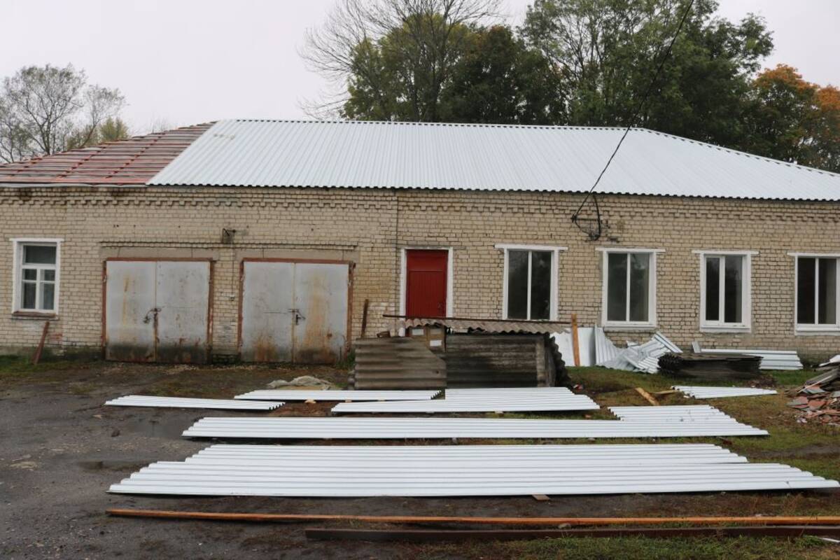 В райбольнице брянских Комаричей продолжают обновлять пищеблок