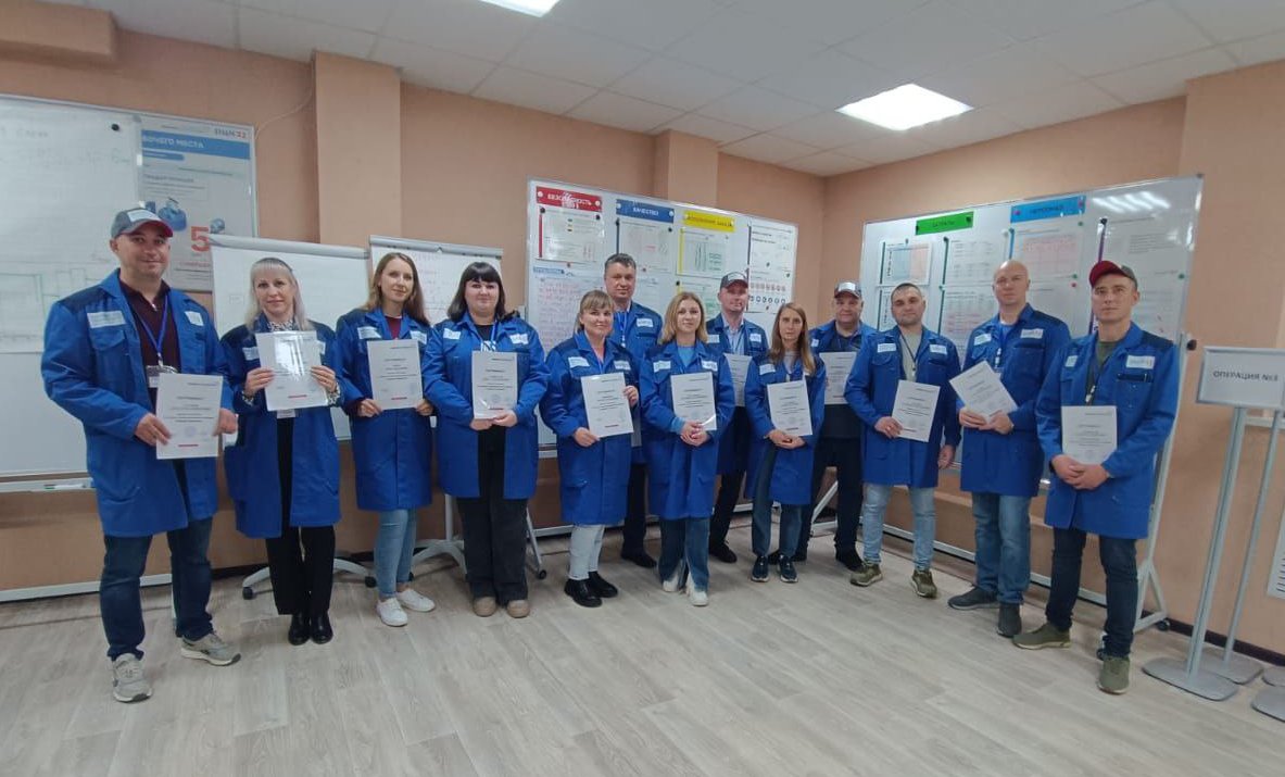 Сотрудники ООО «Жуковского веломотозавода»  прошли обучение на «Фабрике производственных процессов»