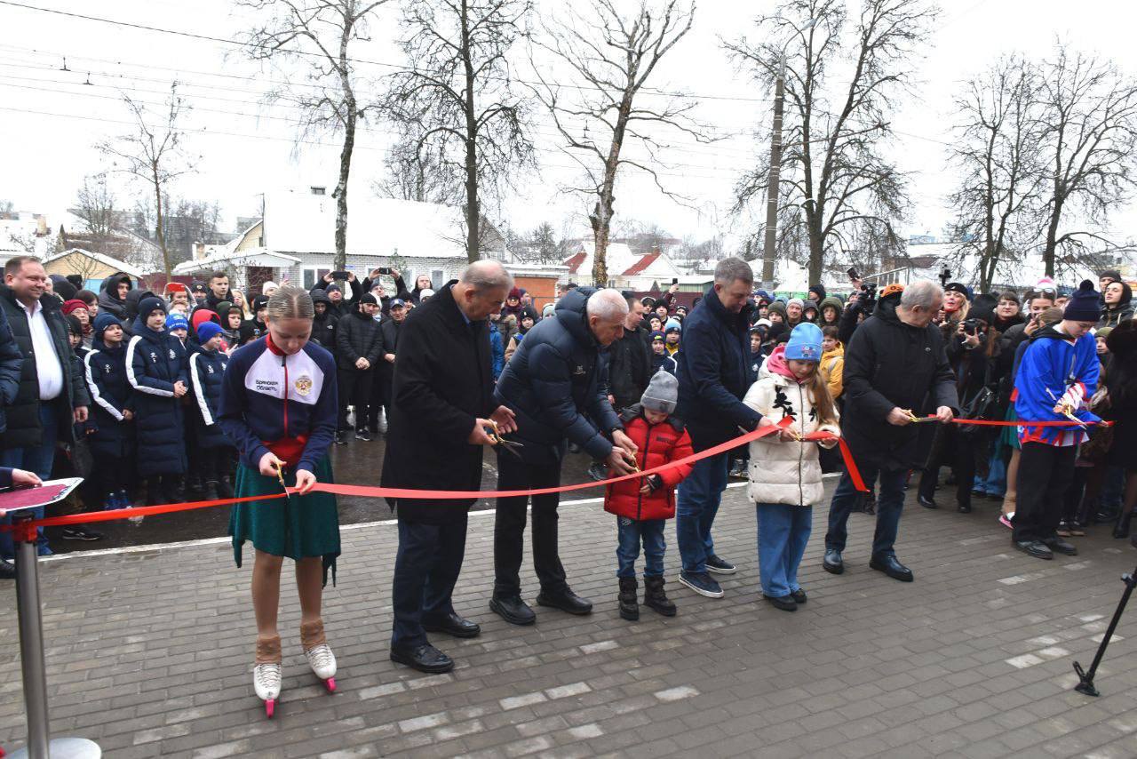 В Брянске открыли Ледовый дворец «Пересвет»