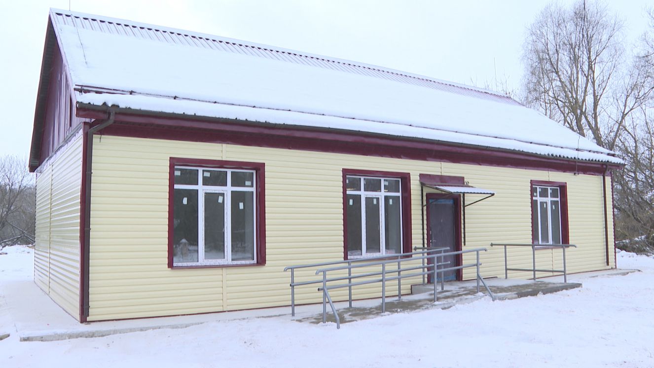 В брянском селе открылся обновленный клуб