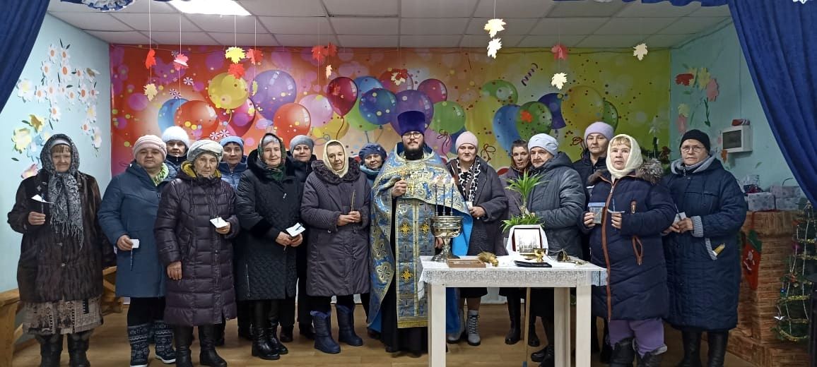 Состоялся праздничный молебен в Чичковском сельском Доме культуры по случаю престольного праздника поселения