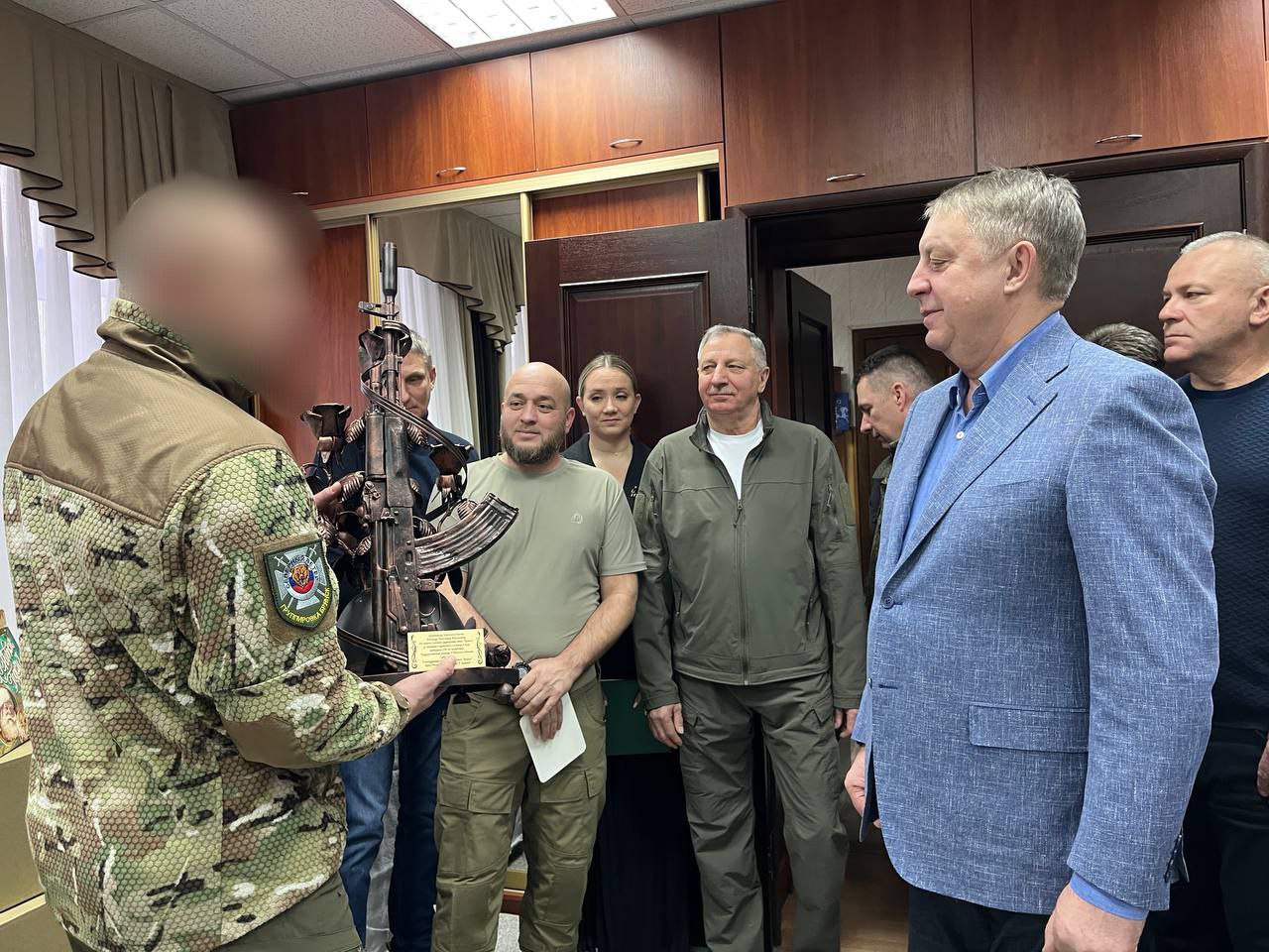 Губернатор Александр Богомаз передал группировке «Брянск» необходимое спецоборудование