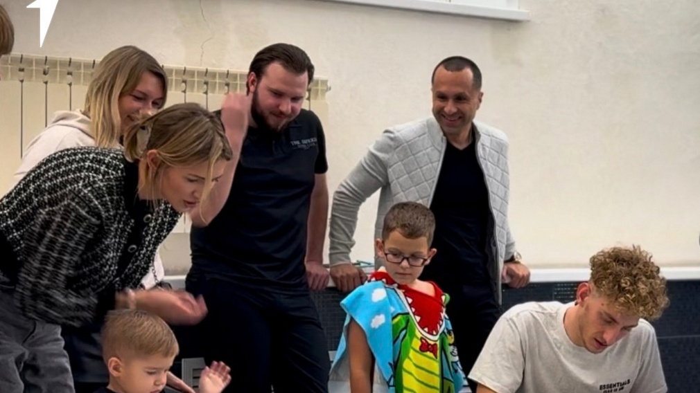 Тимур Соломатин из Брянска встретился с именитым пловцом Ильей Бородиным