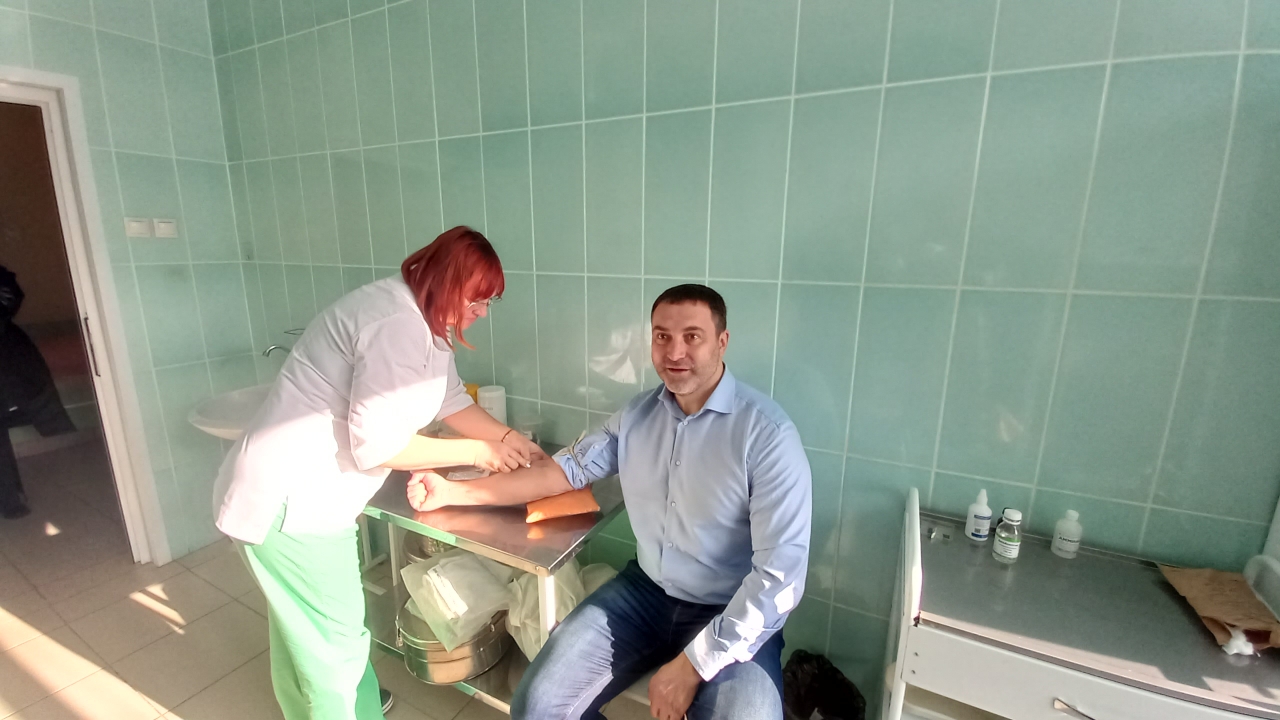 Глава администрации Навлинского района Александр Прудник принял участие в Неделе мужского здоровья