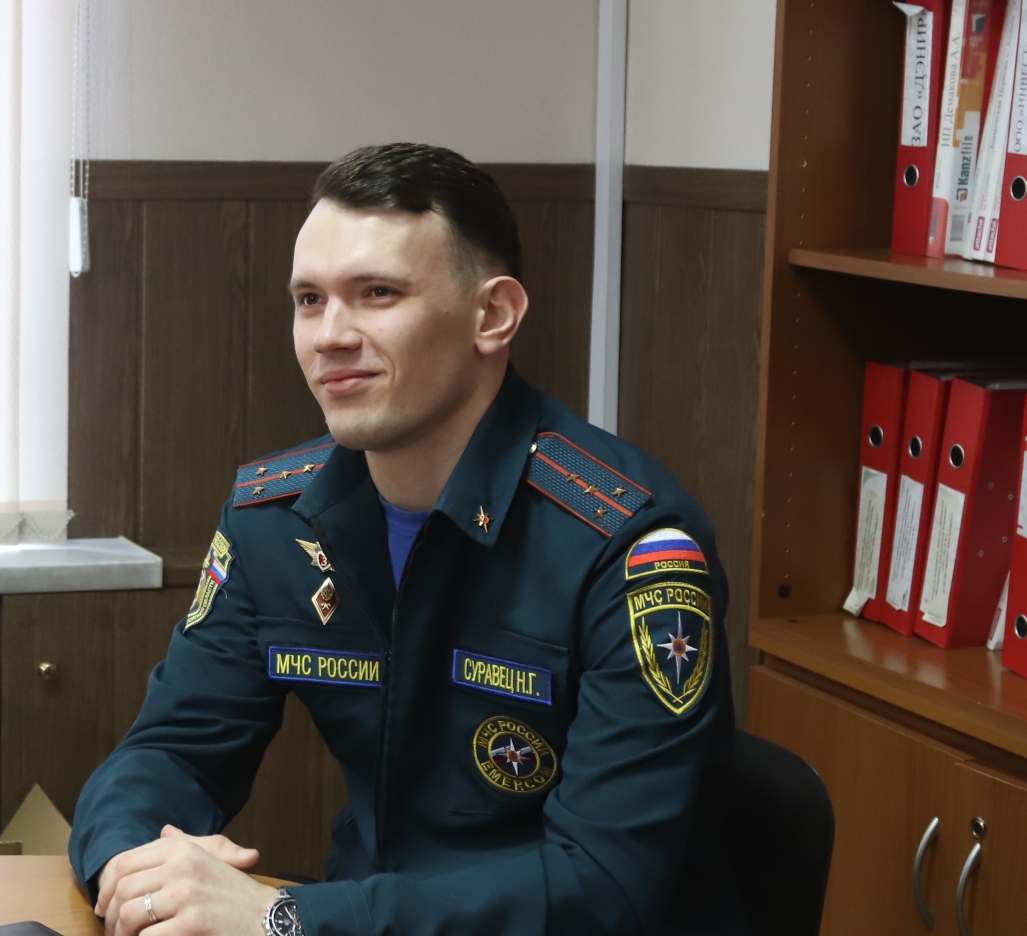 Уроженец Навли Николай Суравец стал лучшим дознавателем в Подмосковье