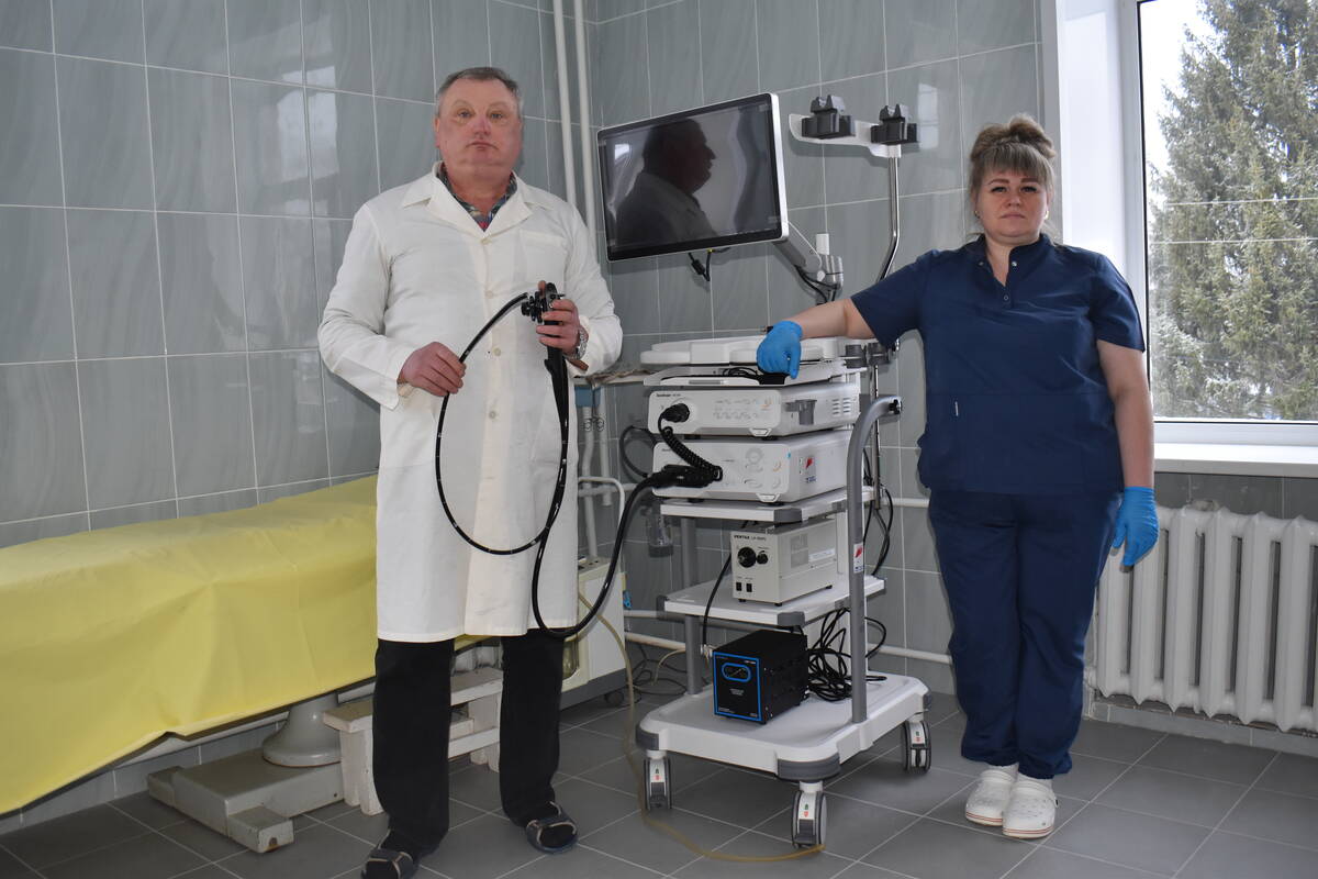 В больнице брянской  Клетни появился современный эндовидеокомплекс