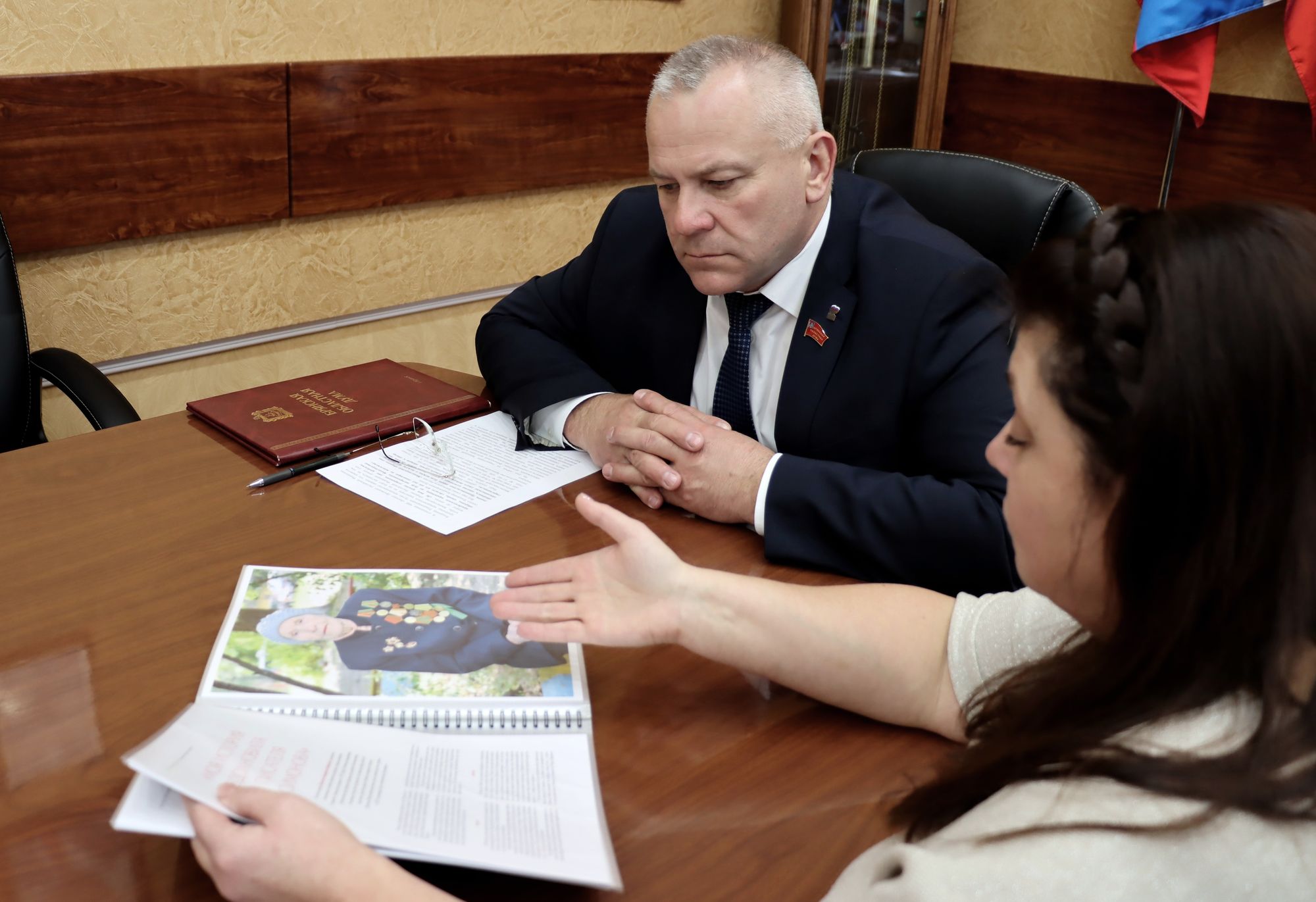 В Брянской области при поддержке парламентариев издадут книгу о ветеранах