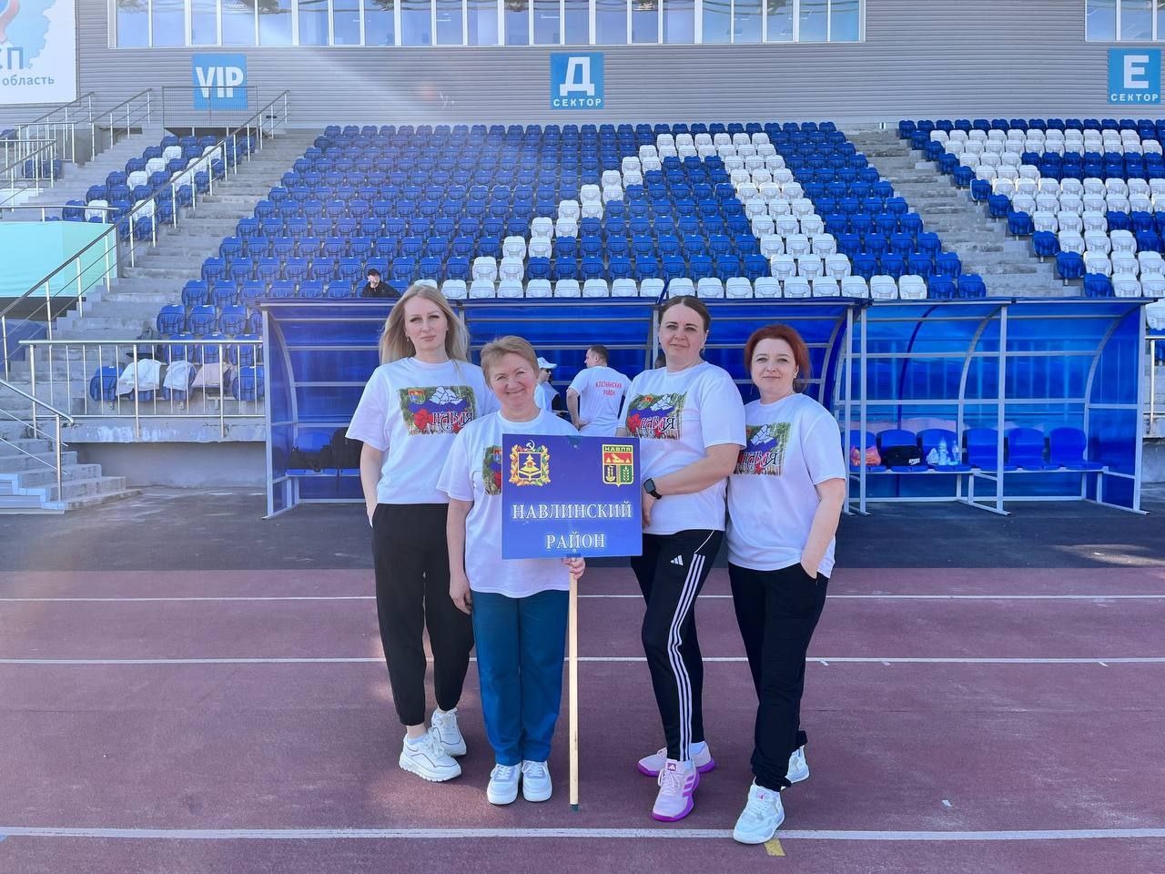 Навлинская команда приняла участие в областном фестивале ГТО