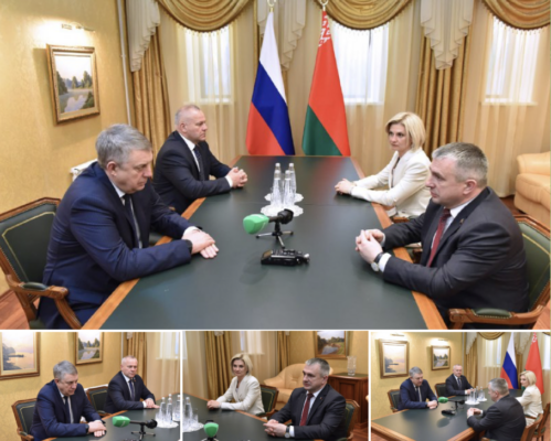 Брянская земля приветствует делегацию из Гомельской области