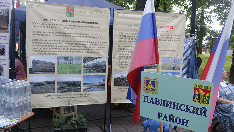 Навлинский район в рамках Дней муниципалитетов представил свои экспозиции в Брянске (0+)