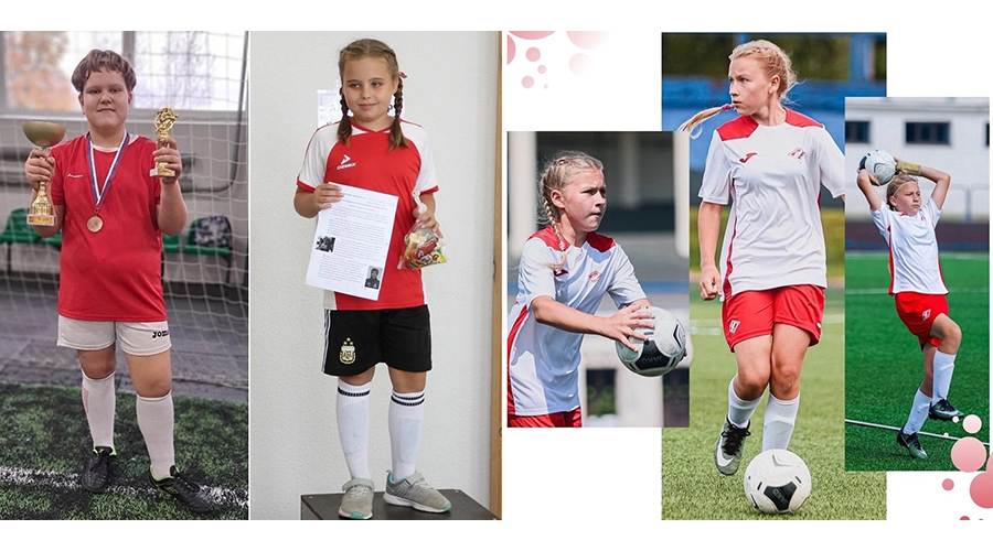 Среди навлинских футболисток есть настоящие талантливые девочки