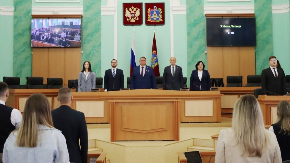 На Брянщине состоялось очередное заседание Молодежного парламента