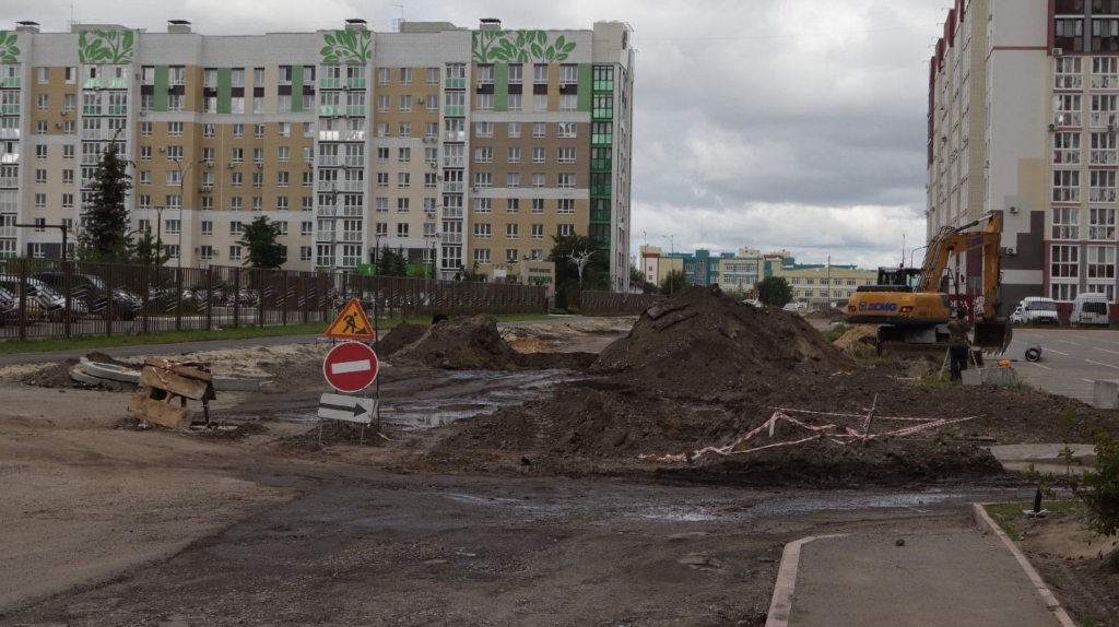 Ливневую канализацию построят на улице Строкина в Брянске