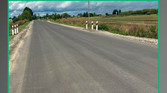 В Севском районе Брянщине близится к завершению капитальный ремонт участка автодороги «Украина»-Суземка–Заулье