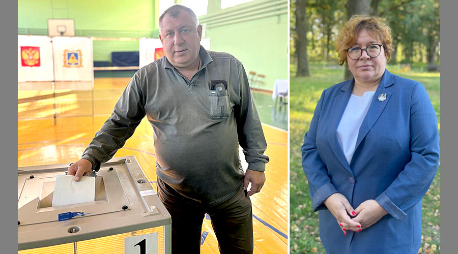 Глава Навлинского городского поселения Юрий Бабарыкин с супругой сделали свой выбор