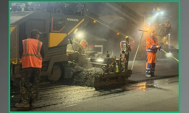 В Брянске ремонтируют участок автодороги по улице Красноармейской