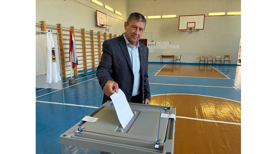 Ветеран боевых действий Вячеслав Губанов призвал брянцев прийти на выборы и выразить свою гражданскую позицию