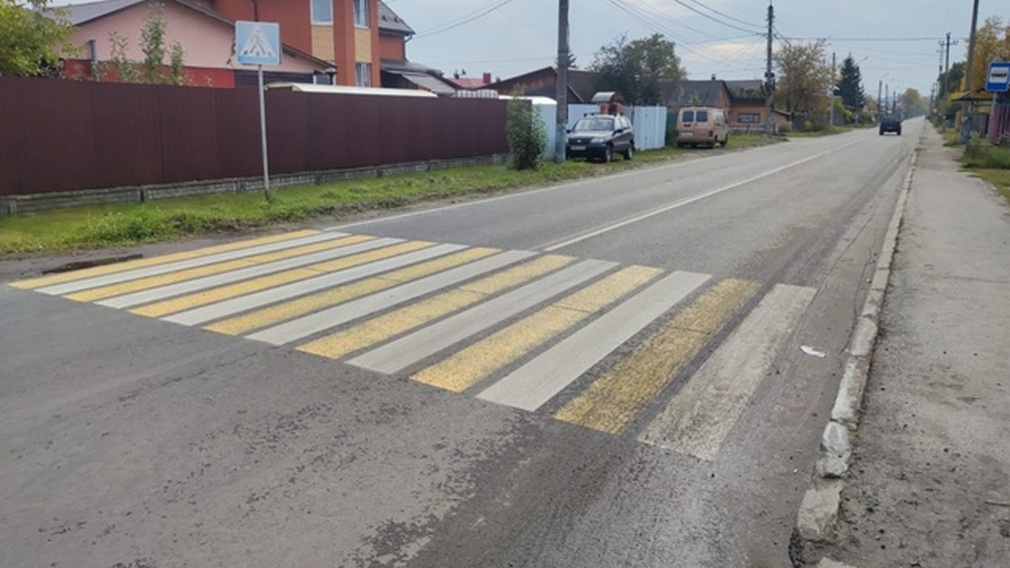 В Брянске по улице Профсоюзов продолжается ремонт автодороги