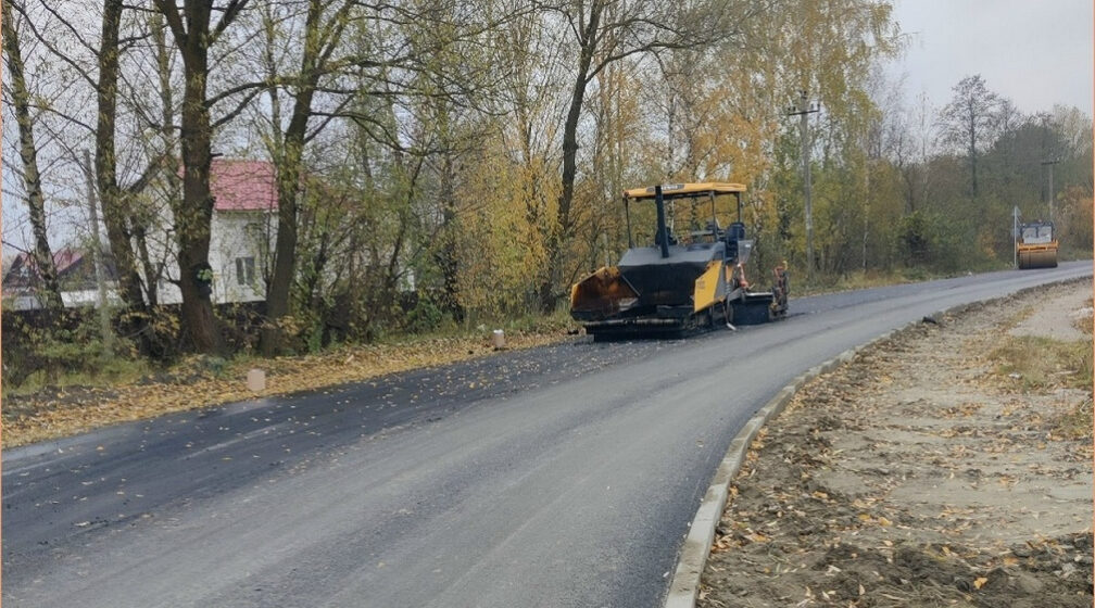 В Брянске  ведется ремонт автодороги по улице Инженерной