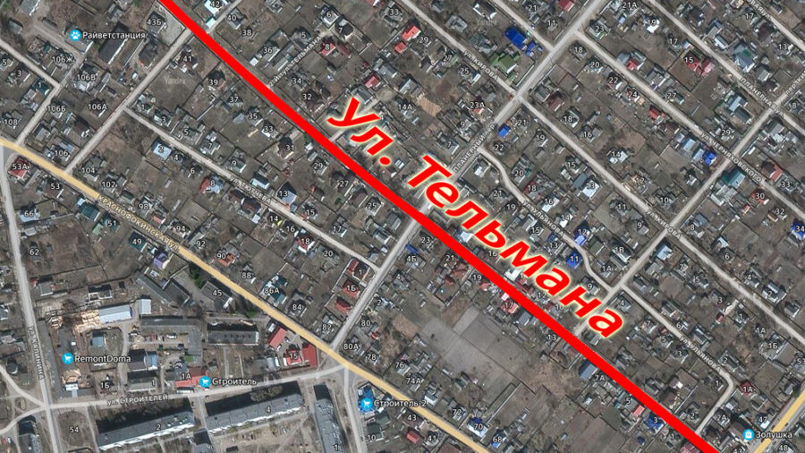 Улицу Тельмана в брянской Жуковке капитально отремонтируют