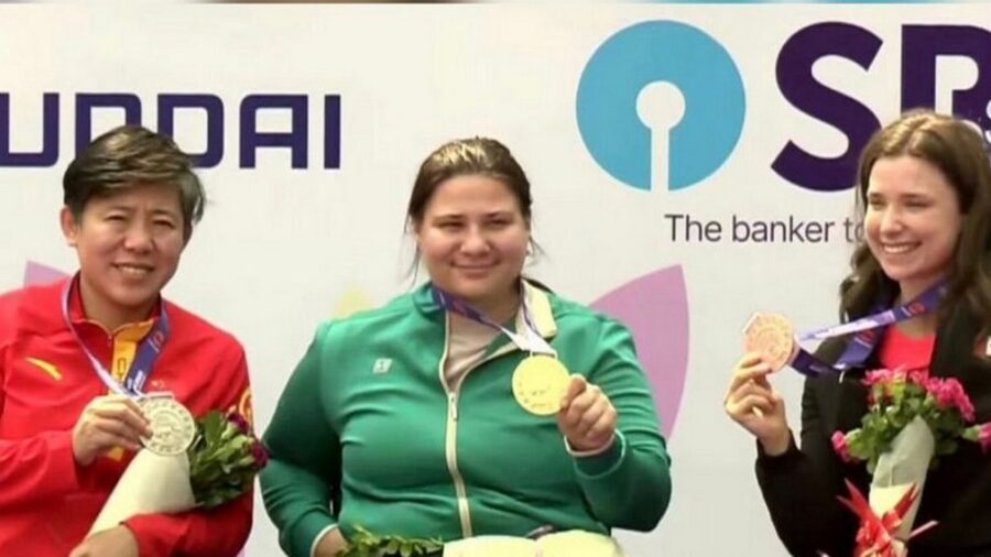 Брянская спортсменка взяла золото в толкании ядра на чемпионате мира по легкой атлетике