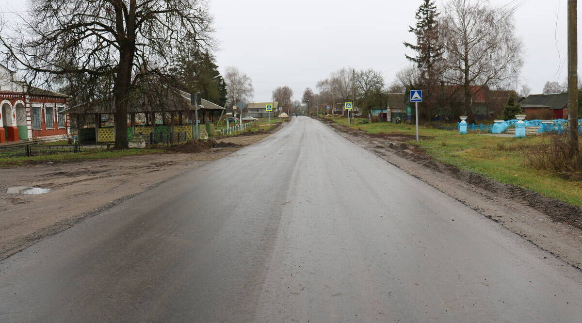В брянском Стародубе отремонтировали участок автодороги