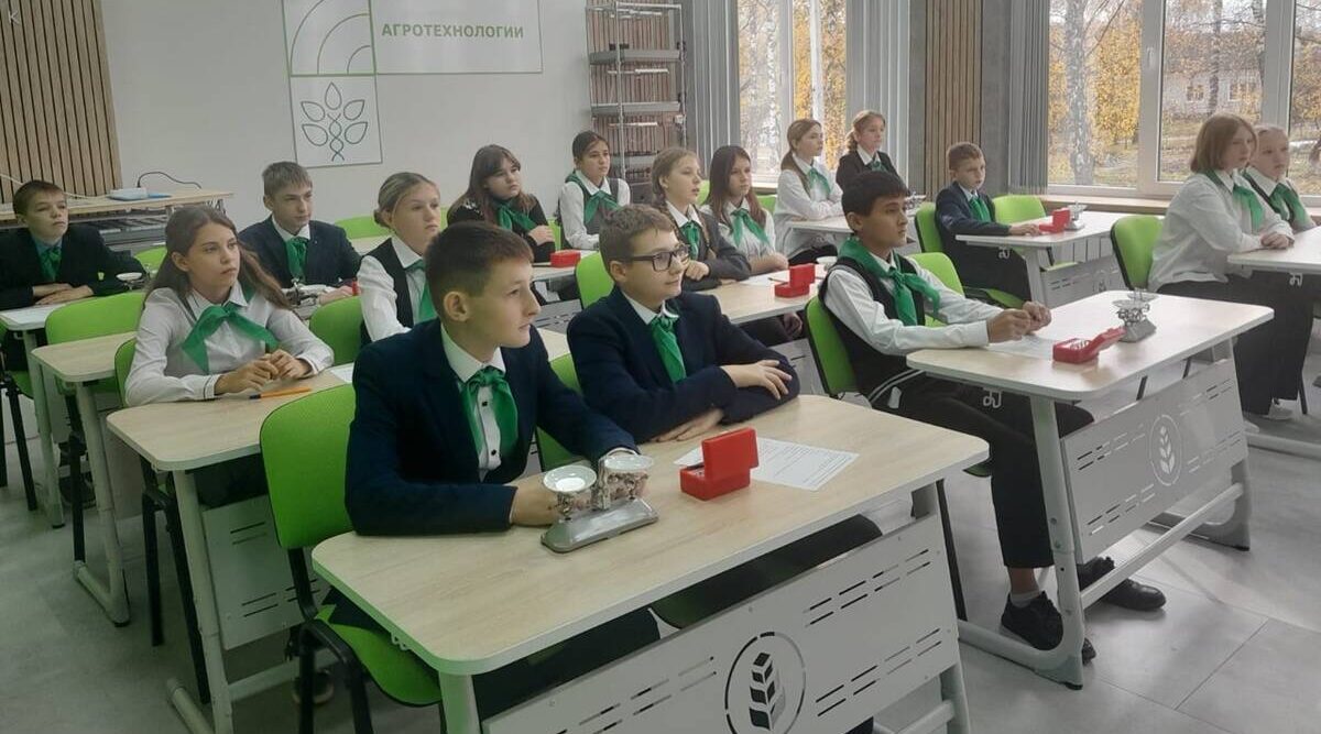 В Краснооктябрьской школе Стародубского округа открылся агрокласс