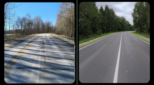 В брянском Стародубе отремонтирован участок автодороги Стародуб-Новые Ивайтёнки