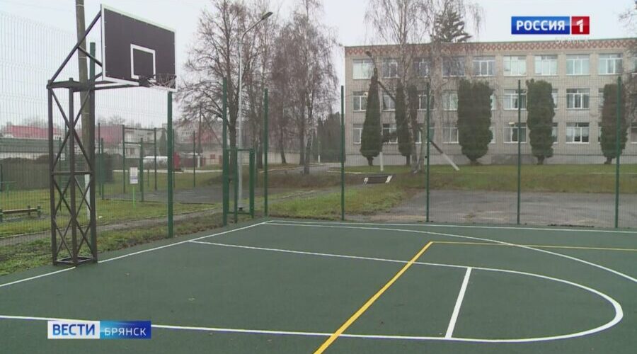 В брянском Стародубе благоустраивают детские и спортивные площадки