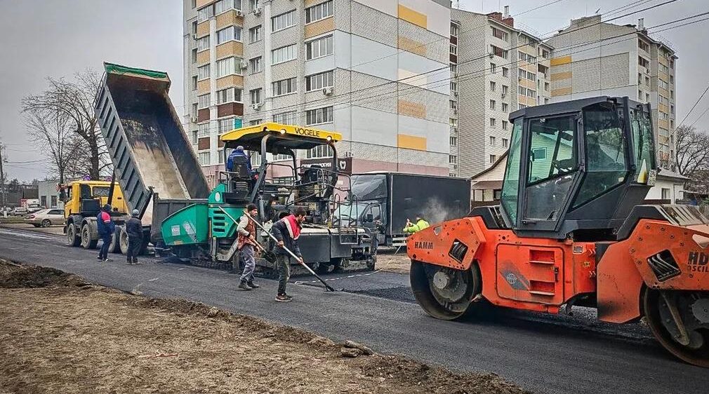 В Брянске ведется капремонт улицы Куйбышева