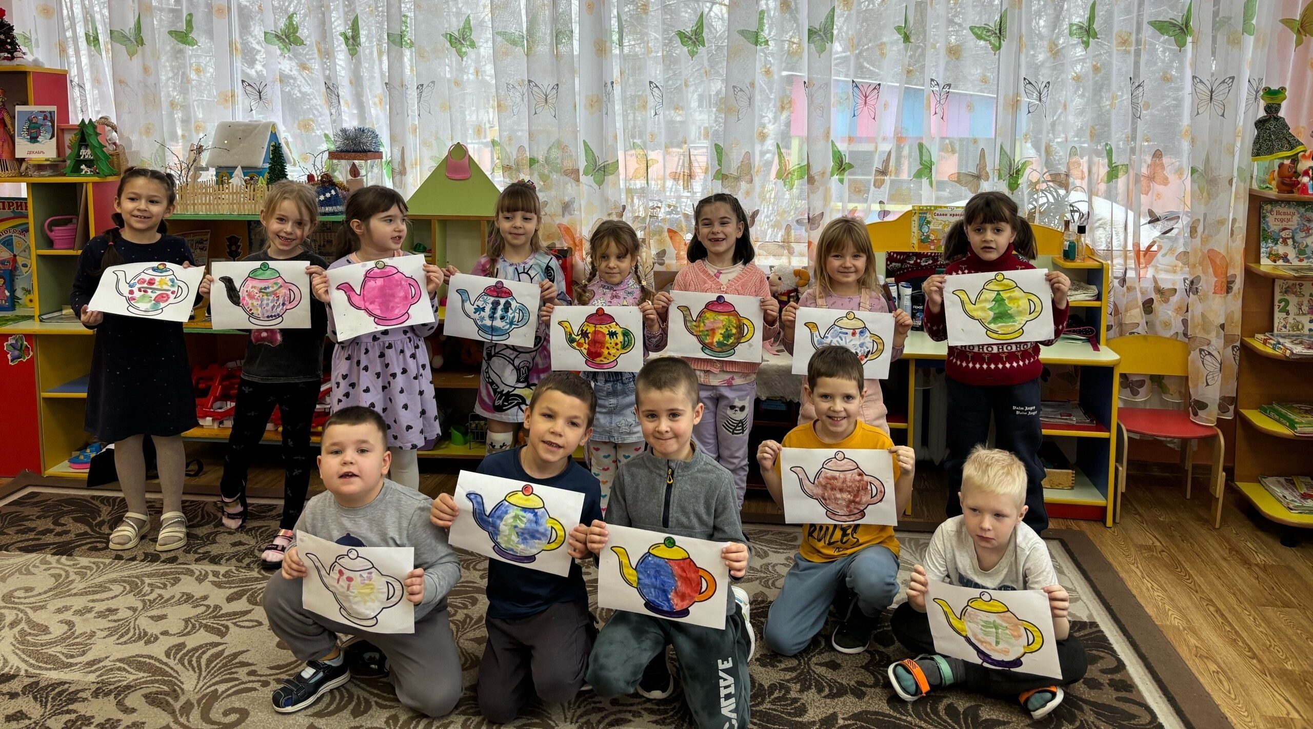 Навлинские дошколята совершили путешествие в мир чайных традиций