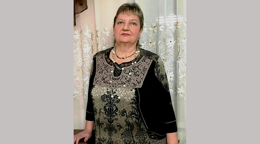 Участник навлинского клуба «Активное долголетие» Наталья Кулева отмечает юбилей