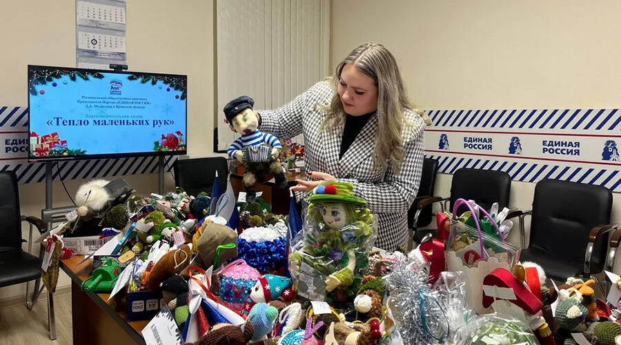 В Брянске подведены итоги акции «Тепло маленьких рук»