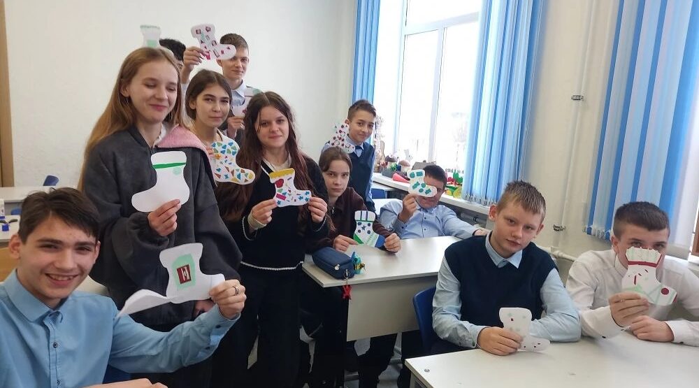  Навлинские школьники отметили День валенок