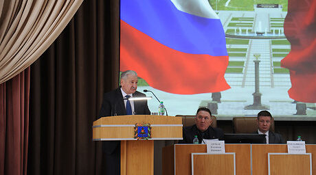 Сергей Симоненко выступил с докладом о деятельности агропромышленного комплекса