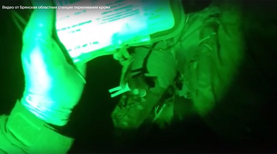 Лиофилизированную плазму из Брянска применяют на фронте