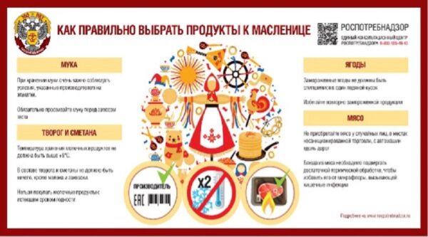 Брянцам рассказали о правилах покупки продуктов питания на улице в Масленицу