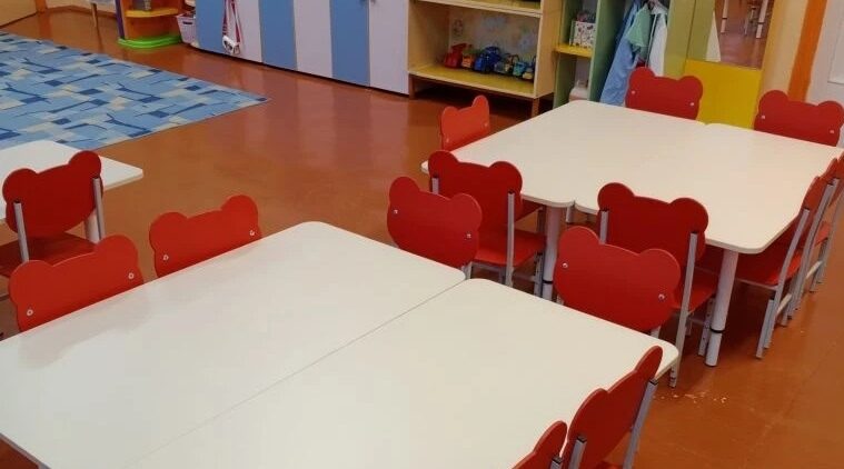 В брянской Суземке в детском саду обновили мебель