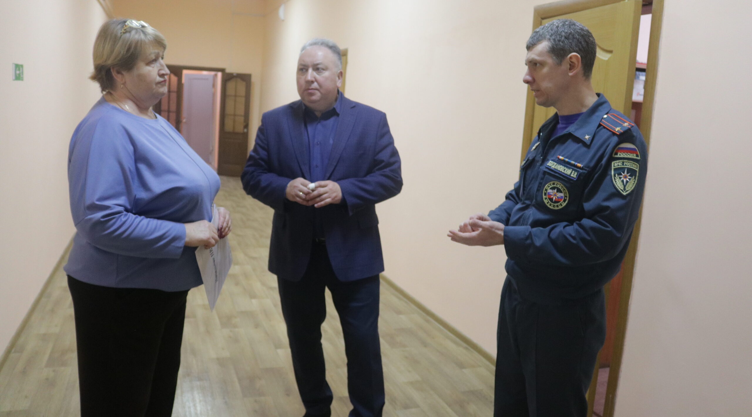 Одним из первых в рамках ГО и ЧС  проверили Навлинский районный Дом культуры