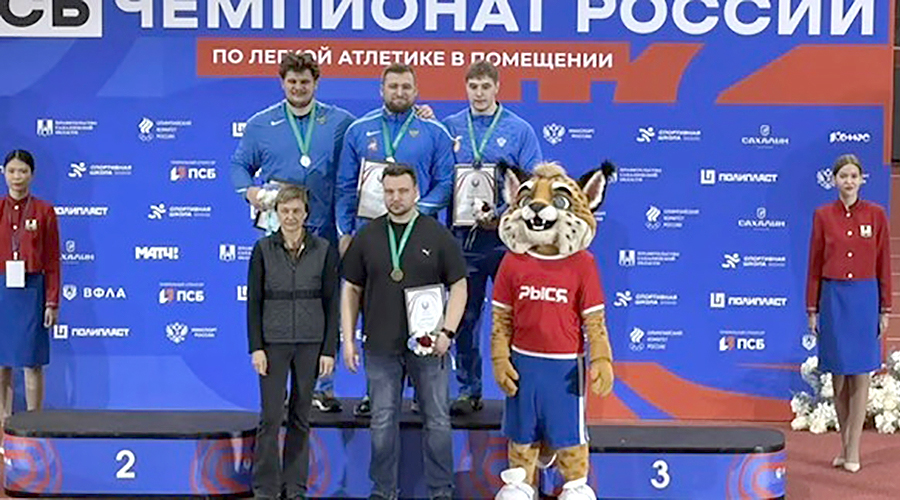 Брянские спортсмены в числе победителей и призеров чемпионата России по лёгкой атлетике